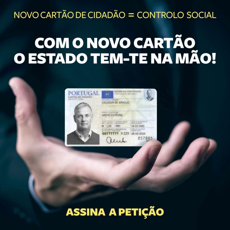 Com o novo cartão do cidadão, o estado têm-te na mão.