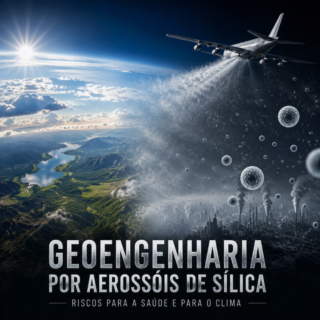 Geoengenharia por Aerossóis de Sílica: Perigo para a Saúde e o Clima